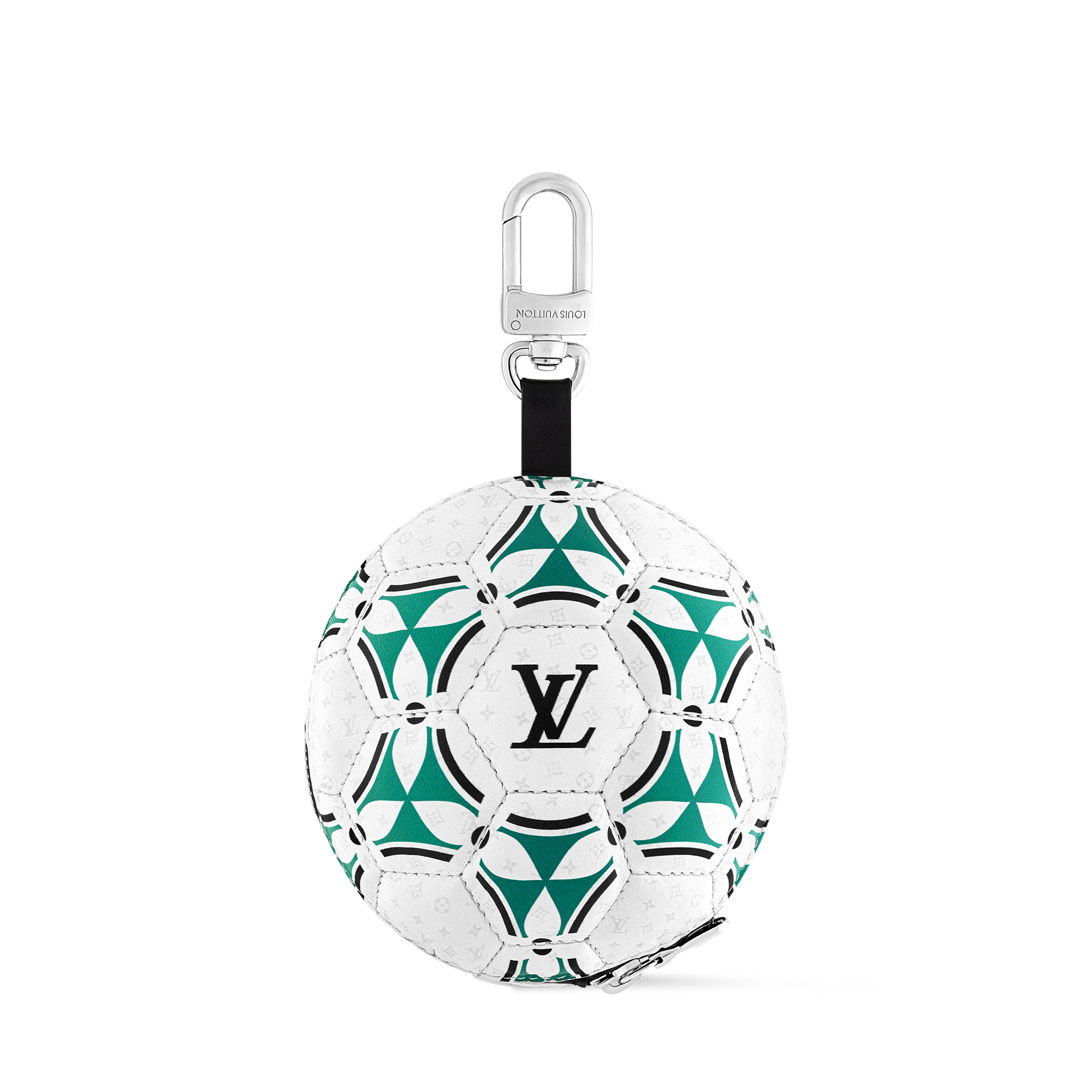 新品未使用品　ルイヴィトン　バッグチャーム　LV フットボール ポーチ　サッカー LV Football Pouch Bag Charm - Luxury S00 White | LOUIS VUITTON